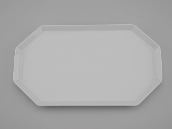 Rosenthal Polygon uni weiss Platte 32cm