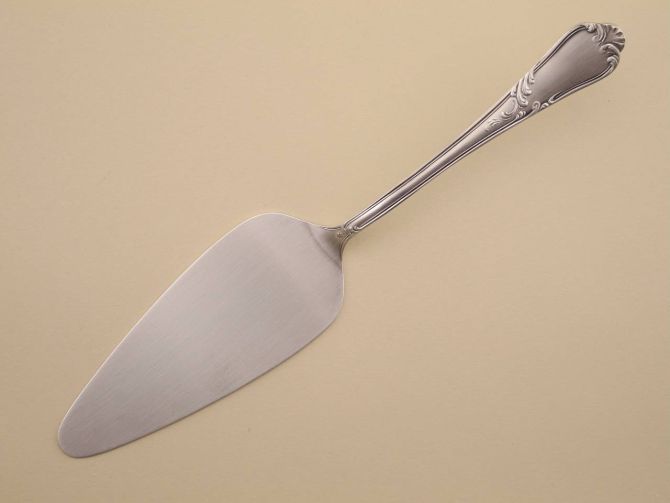 Tortenheber Kuchenheber 800 Silber vintage alte Serie Rokoko 208 von Auerhahn Bestecke Silberbesteck