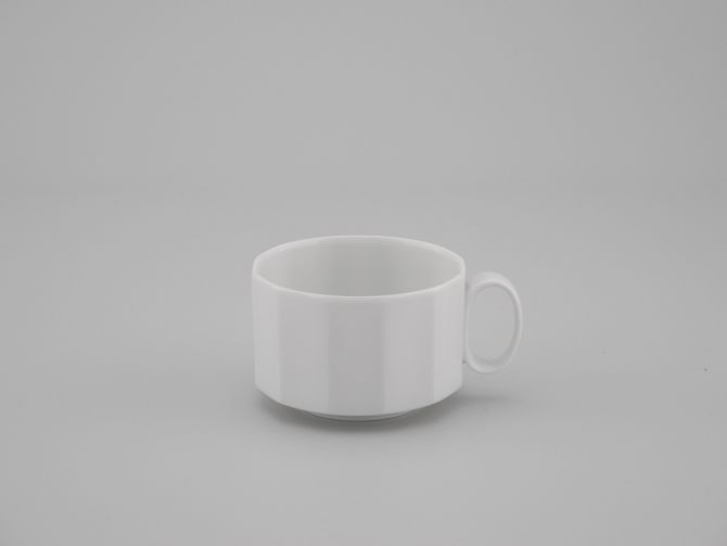 Rosenthal Polygon uni weiss Mokkatasse nieder Obere