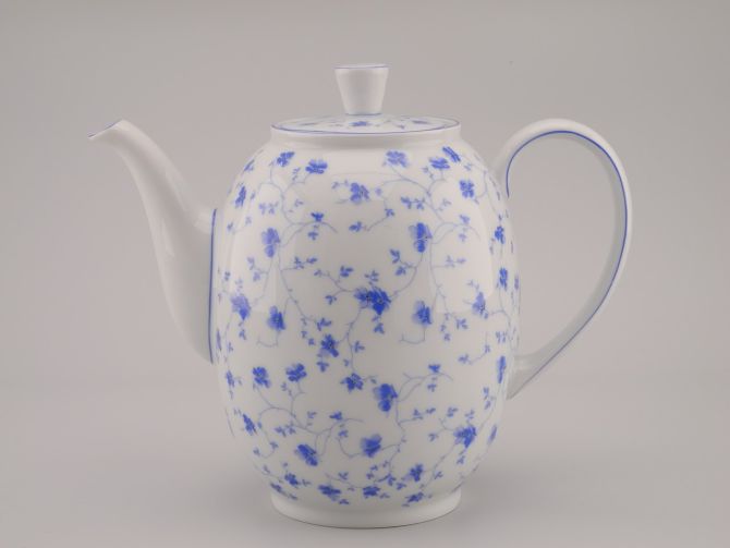 Arzberg 1382 Blaublüte Kaffeekanne