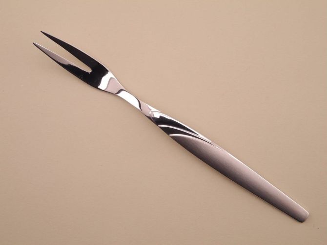 Fleischgabel Vorlegegabel aus der vintage alten Serie Pico in Cromargan von WMF Besteck