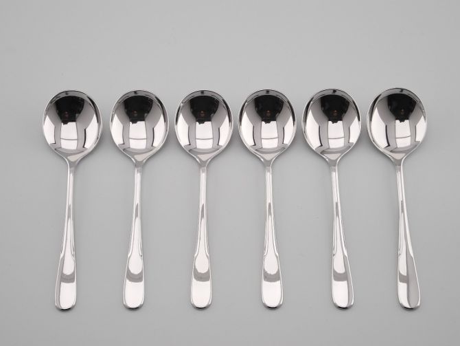 WMF Bamberg Cromargan Tassenlöffel Set