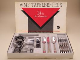 WMF Besteck Heidelberger Bankett Cromargan 24 -teiliges Besteckset 6  Personen