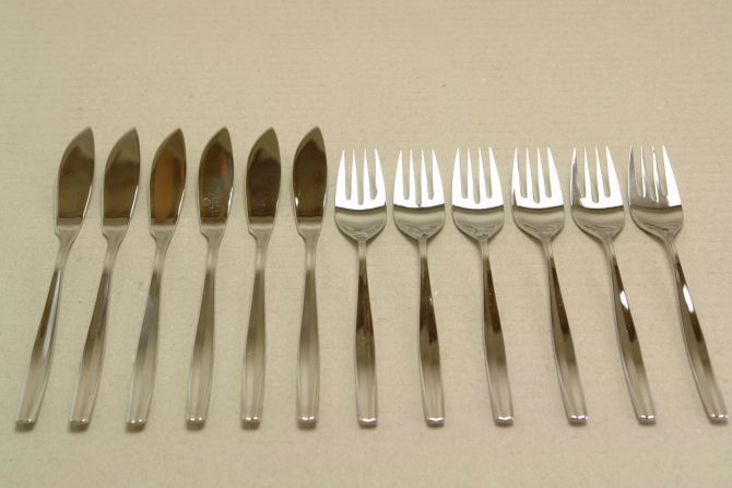 WMF Frankfurt cromargan Fischbesteck 6 Personen