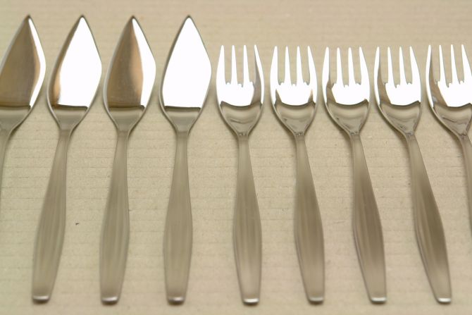 WMF Atlanta 4200 cromargan Fischbesteck 6 Personen