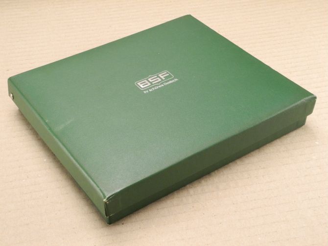 BSF Englisch Chippendale 90 versilbert Mokkalöffel Ovp