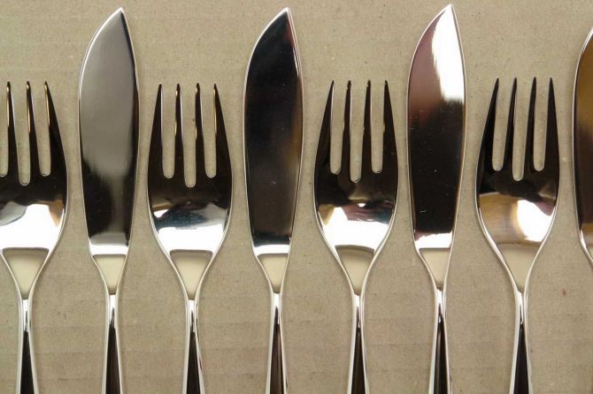 WMF Hannover versilbert 90 Fischbesteck 6 Personen