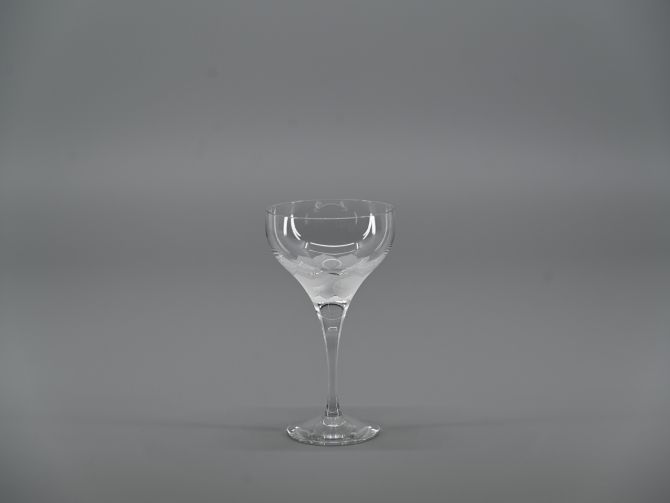 Likörschale aus der Serie Lotus mit dem Dekor Relief von Rosenthal Glas