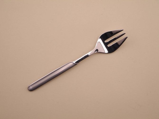 Austerngabel Krebsbesteck in Cromargan Edelstahl aus der vintage alte Serie Onda von WMF Besteck