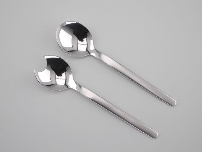 Salatbesteck aus der Besteck Serie Cento in Cromargan Edelstahl von WMF