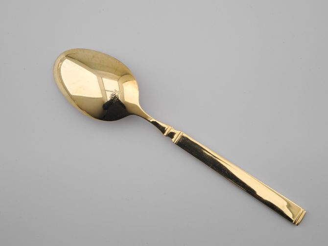 Gallo Cloisonne Gold weiss Tafellöffel
