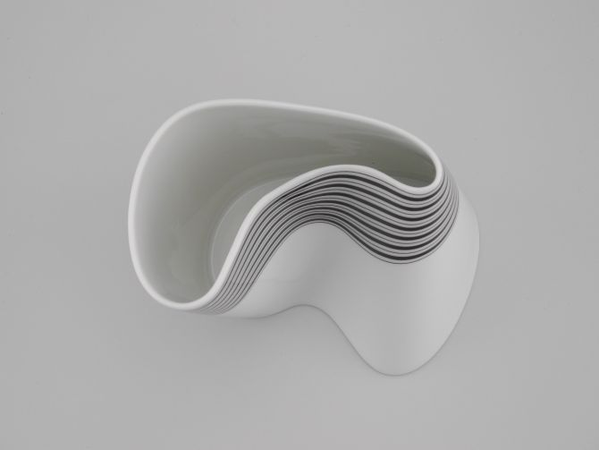 Barbara Brenner Vase 3791 Rosenthal Streifen