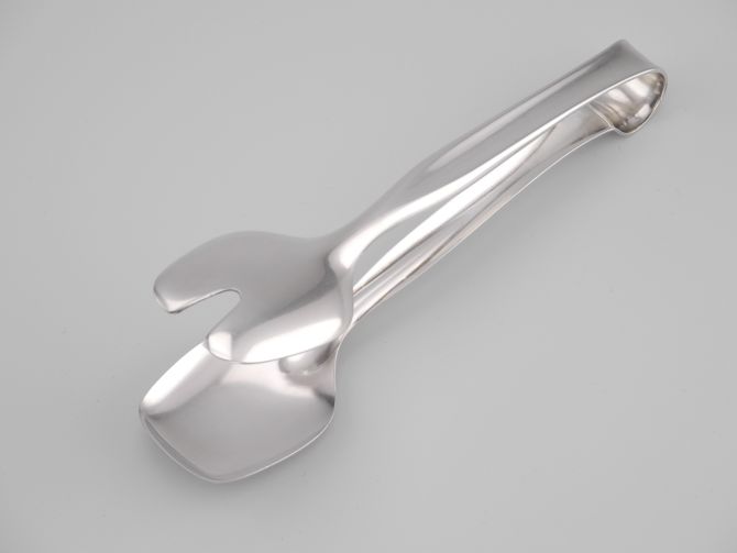 Wilhelm Wagenfeld Servierzange WMF versilbert