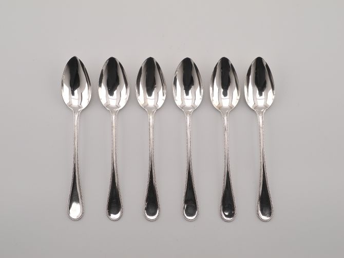 Wilkens Perl 800 Silber Kaffeelöffel Set