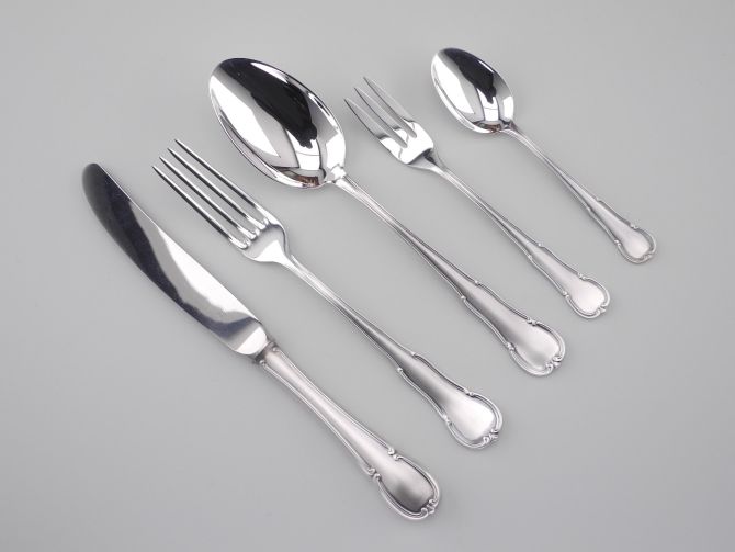 WMF Barock 3200 Silber 800 Komplettbesteck