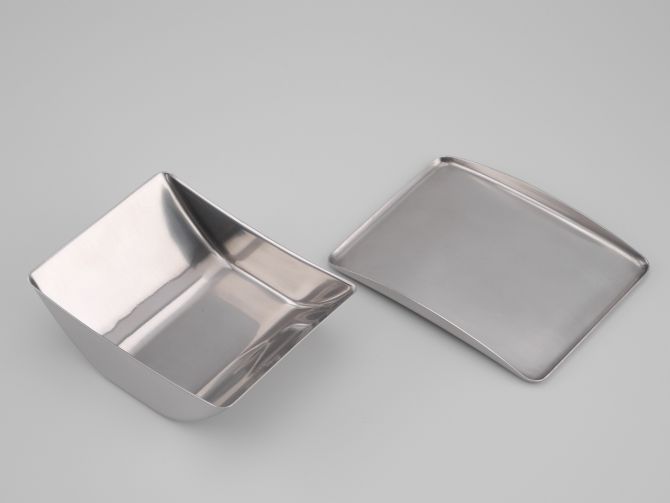 Wilhelm Wagenfeld Zigarrettendose WMF Cromargan