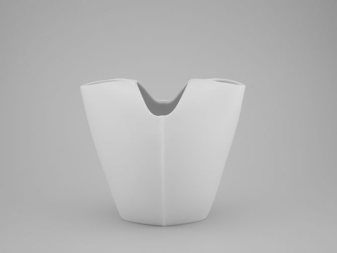 Lino Sabattini SUMATRA Vase Rosenthal weiss