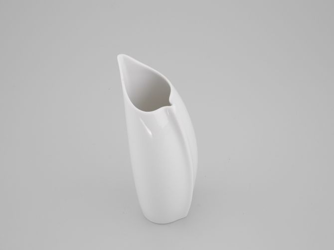 Lino Sabattini Pinguino Vase Rosenthal weiss 18cm