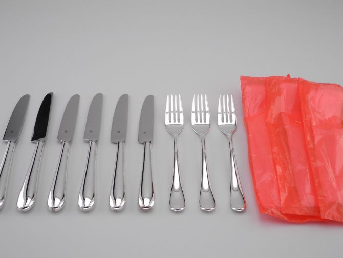 WMF Merit Silber 925 Dessertbesteck 6P