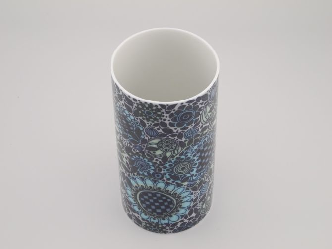 Björn Wiinblad Vase Blauer Garten 19