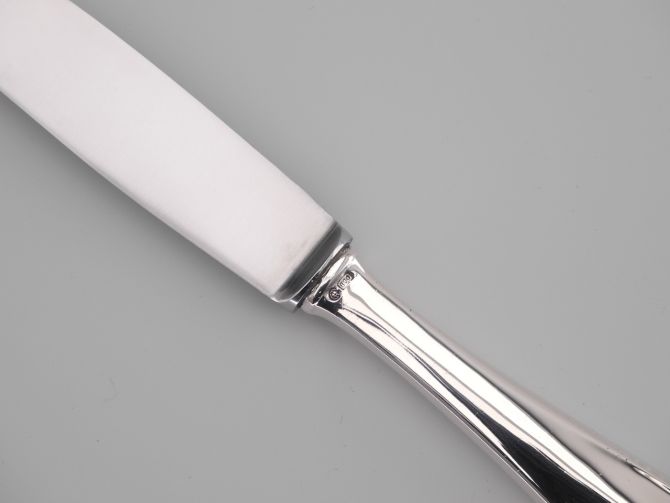 Gebrüder Reiner Mayrhofer 800 Silber Dessertmesser