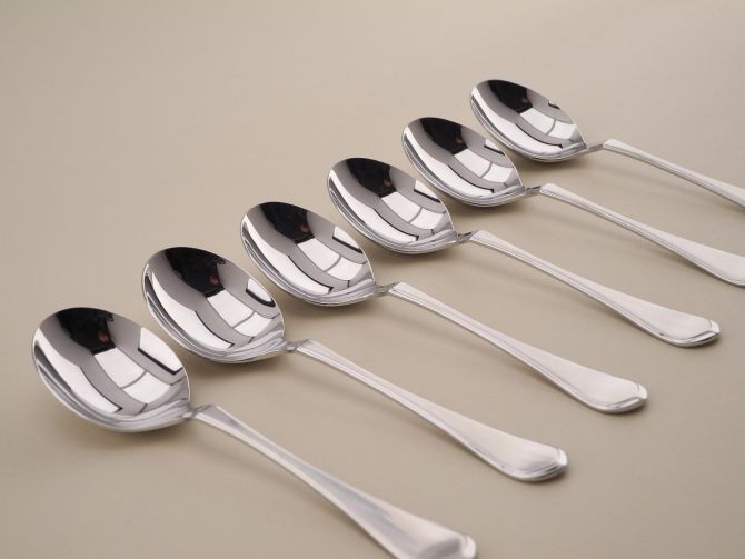 BSF Magnolia edelstahl Tassenlöffel Set