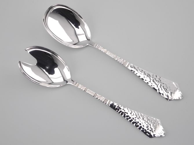 Robbe & Berking Schwedisches Hofmuster Salatbesteck