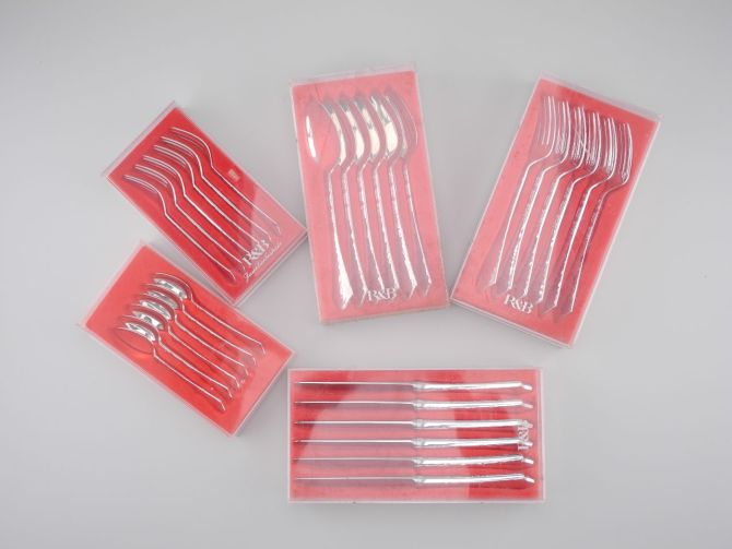 Robbe & Berking Schwedisches Hofmuster Komplettbesteck