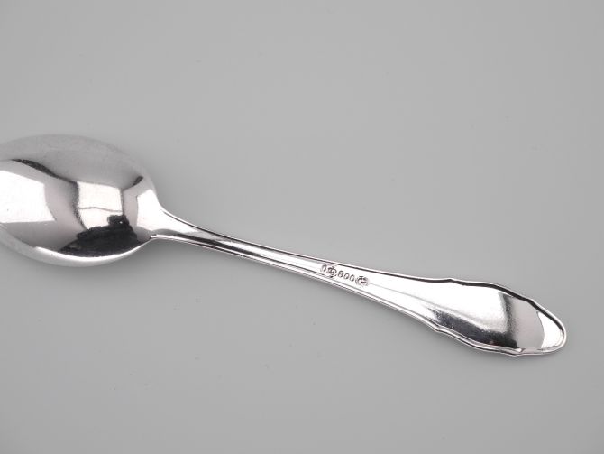 Gebrüder Reiner Chippendale 800 Mokkalöffel