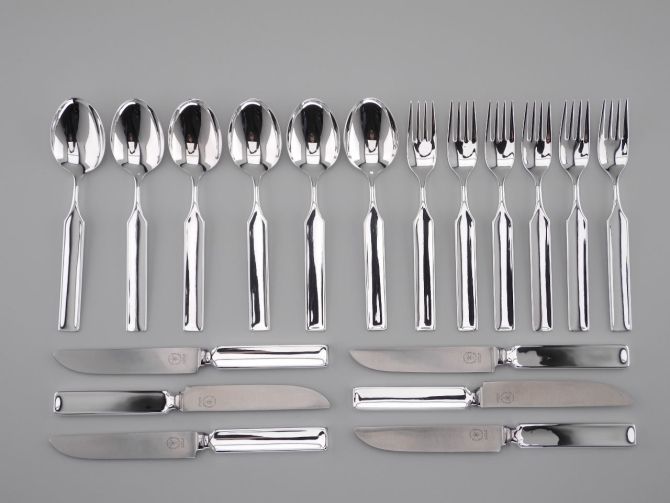 Hugo Pott 727 Dessertbesteck 6 Personen