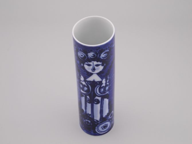 Björn Wiinblad Vase Paradies Kobalt Rosenthal 23