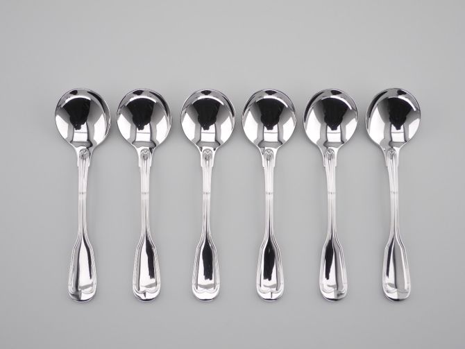 BSF Klassisch Faden 18/8 Tassenlöffel Set