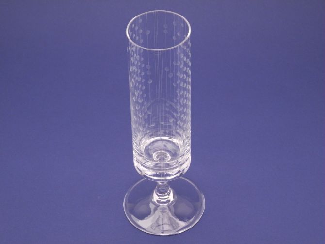Rosenthal Romanze Björn Wiinblad vintage Vase Fußvase mit Schliff