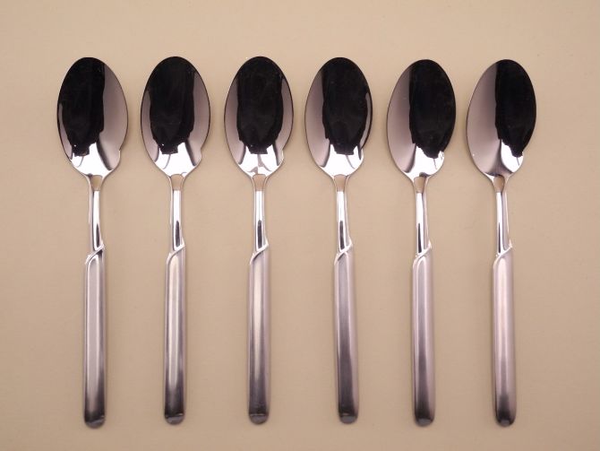 6 Teile Gourmetlöffel aus der Serie Onda von WMF