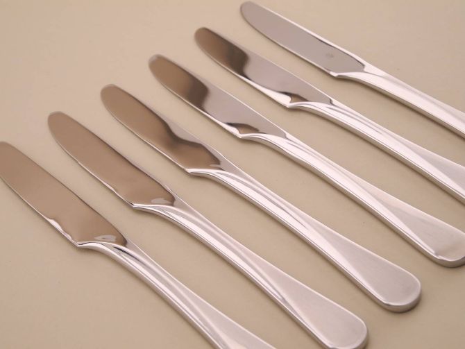 WMF Curvus cromargan Obstmesser Set