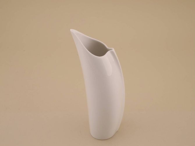 Lino Sabattini Pinguino weisse Vase Rosenthal 22cm