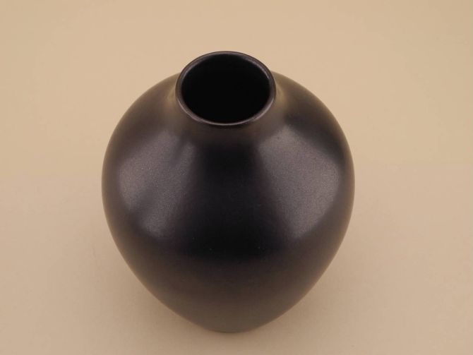 Fritz van Daalen vintage Vase 135/15 schwarz