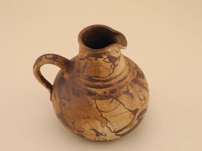 Gerhard Liebenthron Studiokeramik 70er Jahre Krugvase