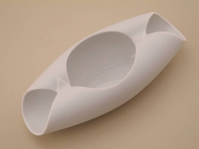 Lino Sabattini SUMATRA Aschenbecher Rosenthal weiss