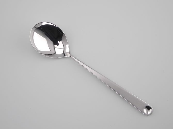Menülöffel in Edelstahl aus der Serie Punto von Wilkens