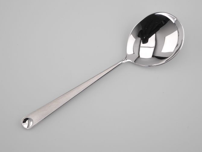 Kartoffellöffel in Edelstahl aus der Serie Punto von Wilkens