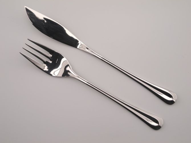 WMF Freiburg cromargan Fischbesteck 1 Person
