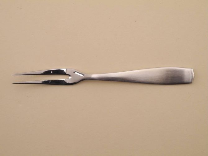 Kleine Fleischgabel Konfektgabel vintage alte Serie 2716 in Edelstahl von Carl Hugo Pott Solingen Bestecke