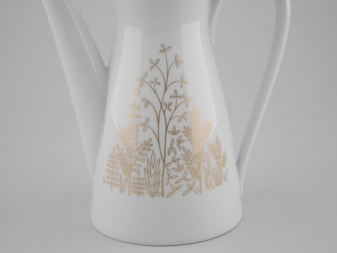 Rosenthal 2000 Gold floral grafisch Mokkaservice