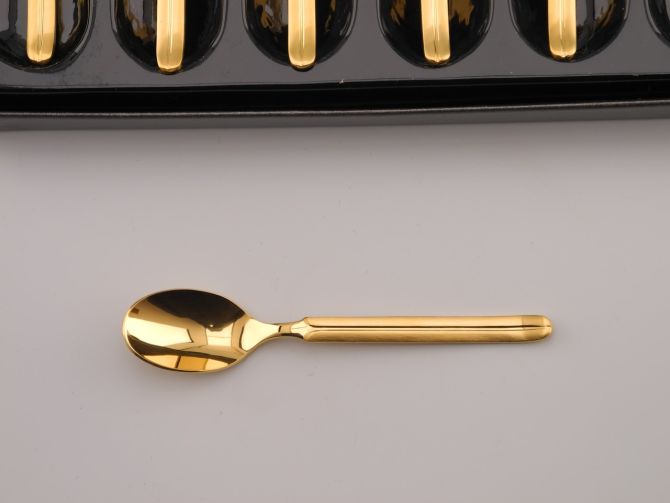 Wilkens Galleria vergoldet Mokkalöffel Set