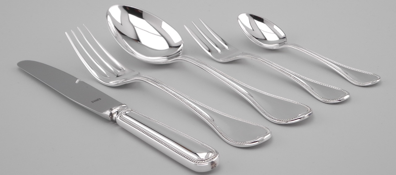 Robbe & Berking Französisch Perl Silberbesteck